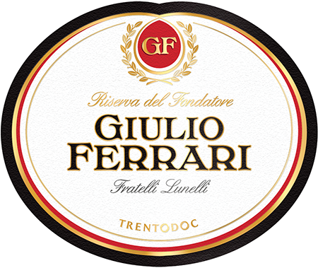 Etichetta del vino Trento Giulio Ferrari Riserva del Fondatore Extra Brut 2015
