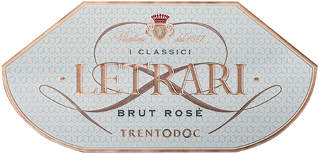 Etichetta del vino Trento Rosé Brut 2021