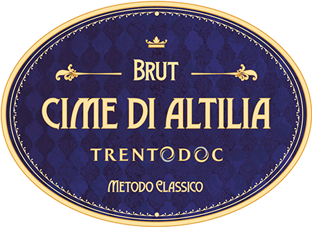 Etichetta del vino Trento Cime di Altilia Extra Brut 2018