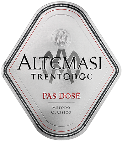 Etichetta del vino Trento Pas Dosé 2020