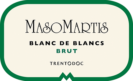 Etichetta del vino Trento Blanc de Blancs Brut