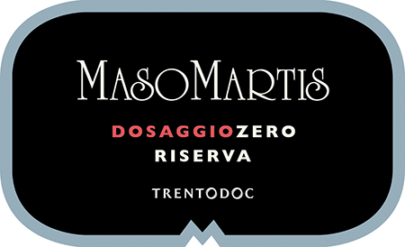 Etichetta del vino Trento Riserva Dosaggio Zero 2019