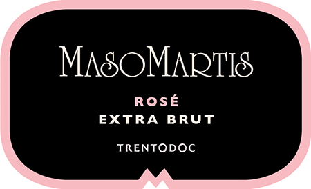 Etichetta del vino Trento Rosé Extra Brut 2021