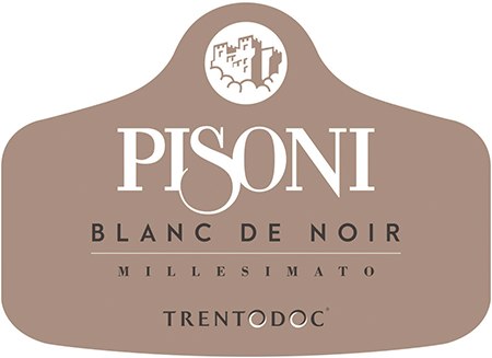 Etichetta del vino Trento Blanc de Noir Extra Brut 2020