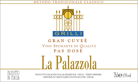 Etichetta del vino Gran Cuvée Pas Dosé 2018