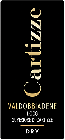 Etichetta del vino Valdobbiadene Superiore di Cartizze Dry 2024