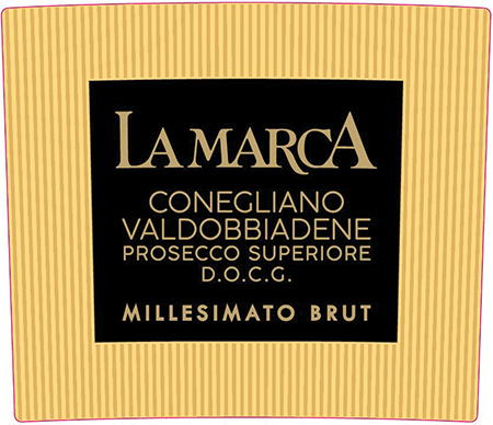 Etichetta del vino Conegliano Valdobbiadene Prosecco Superiore Brut 2023