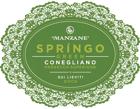 Etichetta del vino Conegliano Prosecco Superiore Sui Lieviti Springo Green Brut Nature 2023