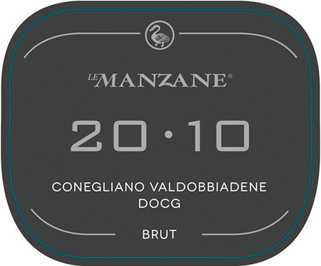 Etichetta del vino Conegliano Valdobbiadene 20.10 Brut 2023