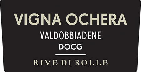 Etichetta del vino Valdobbiadene Rive di Rolle Vigna Ochera Dry 2024