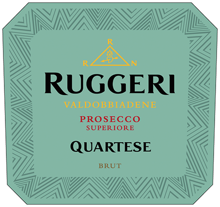 Etichetta del vino Valdobbiadene Prosecco Superiore Quartese Brut