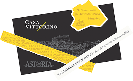 Etichetta del vino Valdobbiadene Cuvée Tenuta Val de Brun Extra Dry 2023