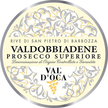 Etichetta del vino Valdobbiadene Prosecco Superiore Rive di San Pietro di Barbozza Brut 2023