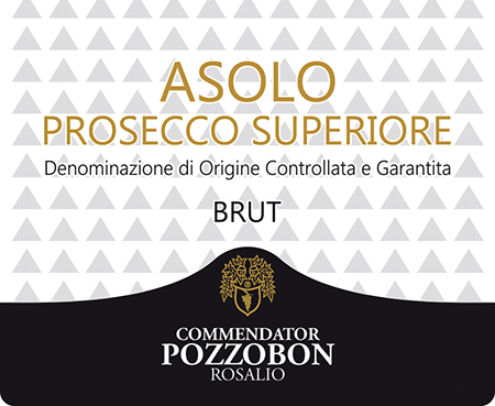 Etichetta del vino Asolo Prosecco Superiore Brut