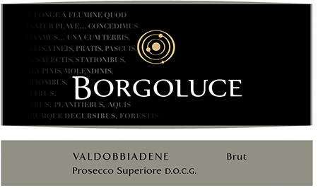 Etichetta del vino Valdobbiadene Prosecco Superiore Brut