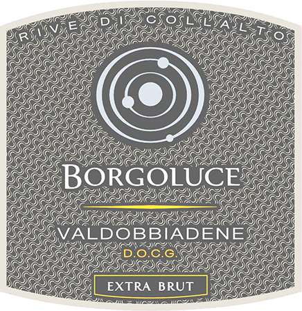 Etichetta del vino Valdobbiadene Rive di Collalto Extra Brut 2024