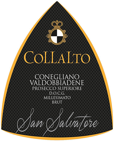 Etichetta del vino Conegliano Valdobbiadene Prosecco Superiore San Salvatore Brut 2024