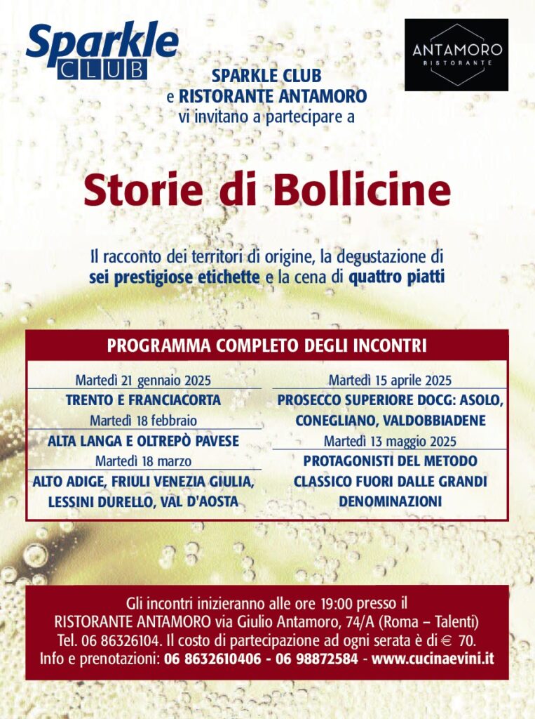 Sparkle Club – Storie di Bollicine. Secondo appuntamento