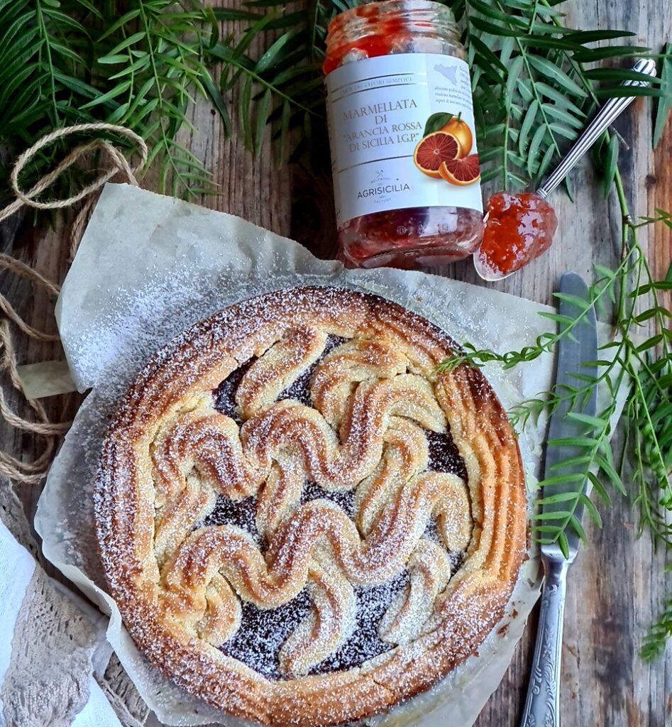 Cassata al Forno con ricotta e marmellata