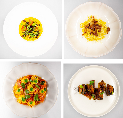 Nel ristorante di famiglia, su un colle al confine con l'Umbria, la chef Laura Marciani rielabora piatti della tradizione sabina e dedica il suo impegno anche alla solidariet&agrave; 