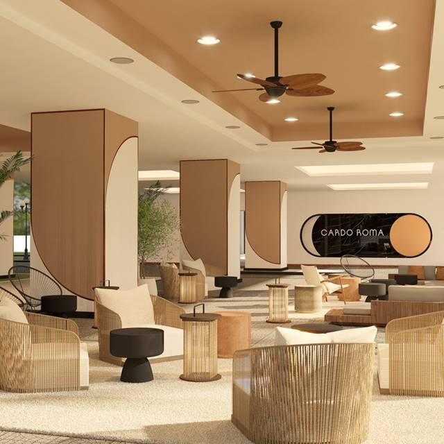 Il ristorante Vertici del nuovo Cardo Hotel a Roma Eur