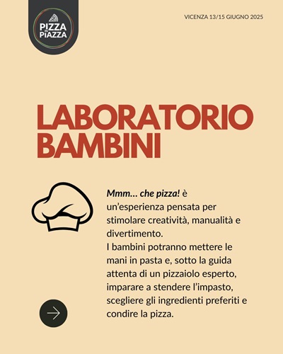Vicenza città della pizza dal 13 al 15 giugno