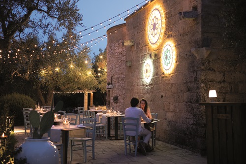 Cucina salentina in un meraviglioso resort 5 stelle