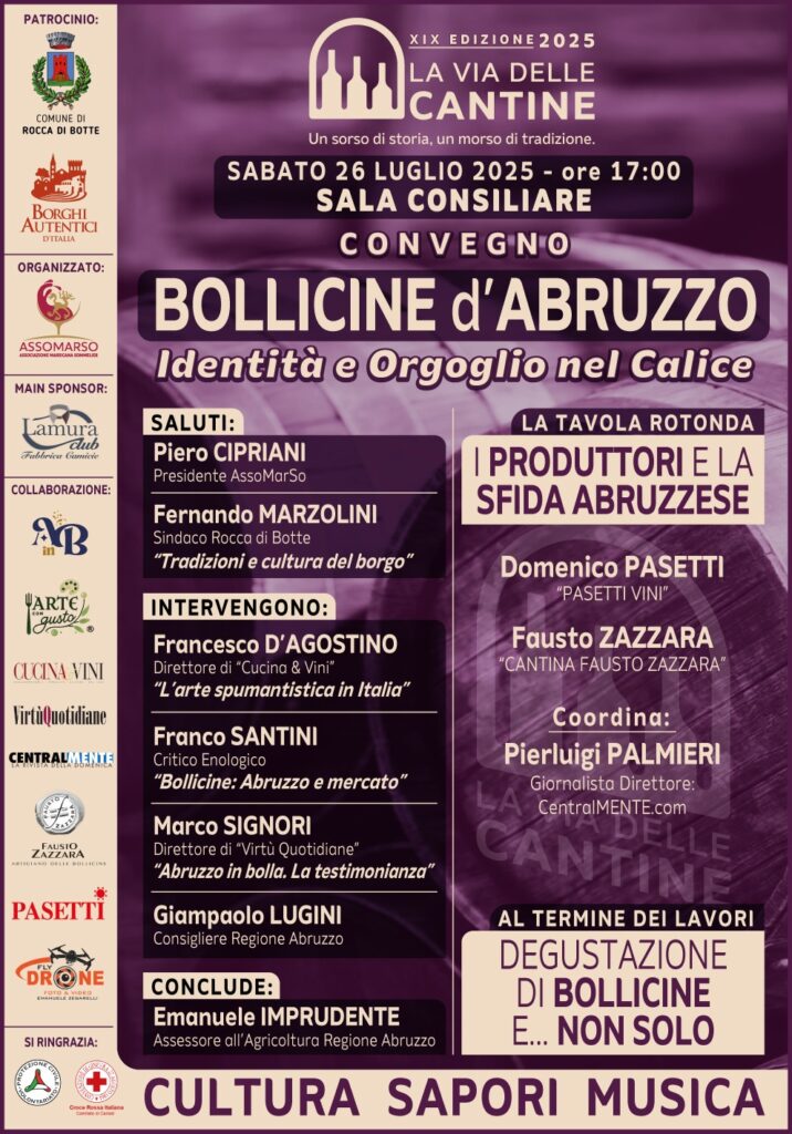 Bollicine d’Abruzzo, identit&agrave; e orgoglio nel calice