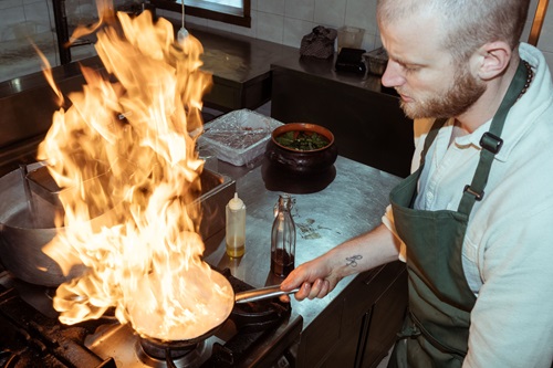 La cucina etica del resort agricolo nella campagna reatina