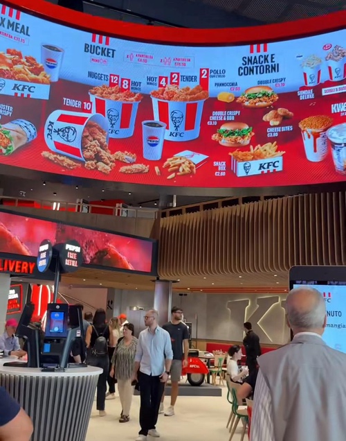 Kentucky Fried Chicken: a Roma arriva l&rsquo;esperienza definitiva