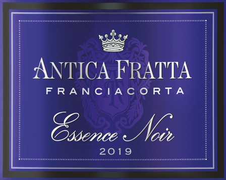 Etichetta del vino Franciacorta Essence Noir Extra Brut 2019