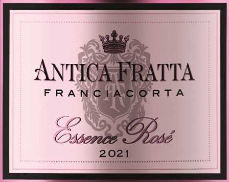 Etichetta del vino Franciacorta Essence Rosé Brut 2021