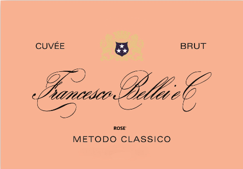 Etichetta del vino Cuvée Rosé Brut