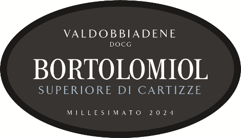 Etichetta del vino Valdobbiadene Superiore di Cartizze Dry 2024