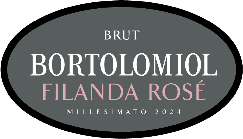 Etichetta del vino Filanda Rosé Brut 2024