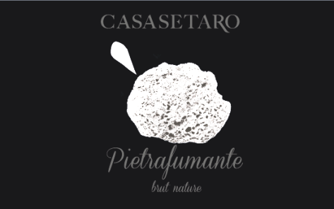 Etichetta del vino Pietrafumante Brut Nature 2020