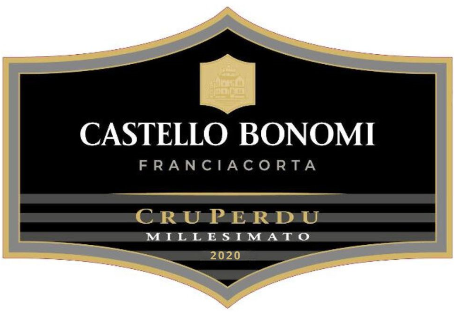 Etichetta del vino Franciacorta CruPerdu Brut 2020