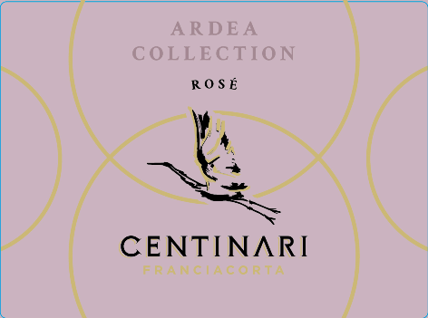 Etichetta del vino Franciacorta Rosé Brut 2020