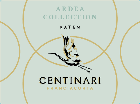 Etichetta del vino Franciacorta Satèn 2019