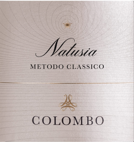 Etichetta del vino Piemonte Natusia Brut 2022