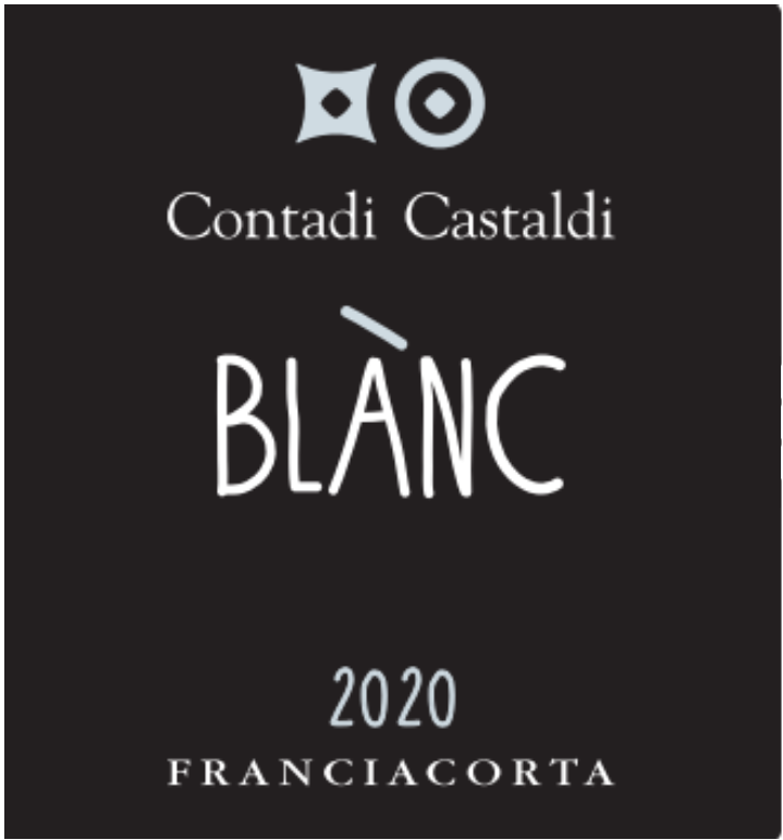 Etichetta del vino Franciacorta Blànc Extra Brut 2020