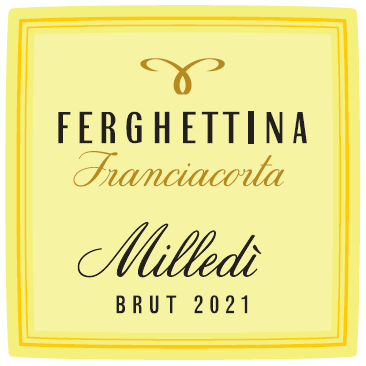 Etichetta del vino Franciacorta Milledì Brut 2021