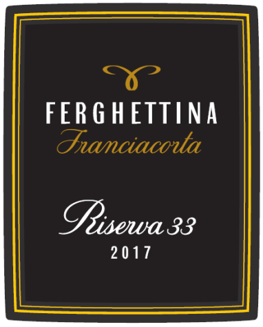 Etichetta del vino Franciacorta Riserva 33 Non Dosato 2017