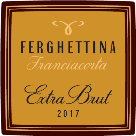 Etichetta del vino Franciacorta Riserva Extra Brut 2017