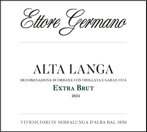 Etichetta del vino Alta Langa Extra Brut 2021