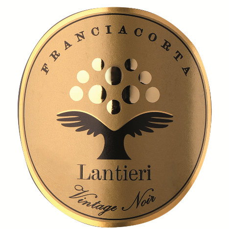 Etichetta del vino Franciacorta Vintage Noir Extra Brut 2020