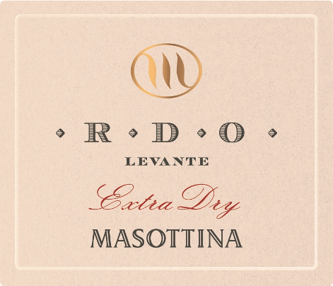 Etichetta del vino Conegliano Valdobbiadene Prosecco Superiore Rive di Ogliano R.D.O. Levante Extra Dry 2024