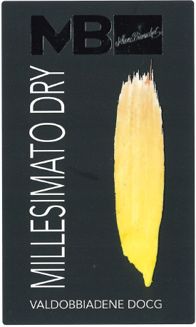 Etichetta del vino Valdobbiadene Dry 2024