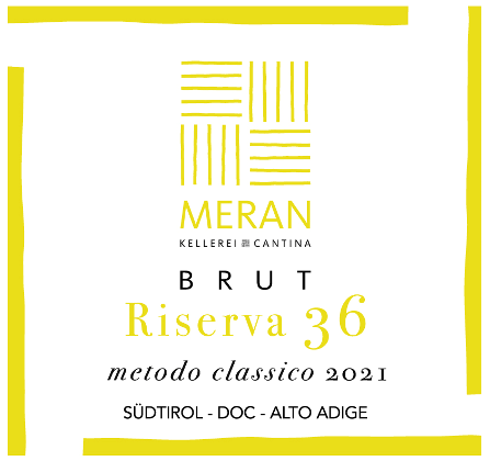 Etichetta del vino Alto Adige Riserva 36 Brut 2021