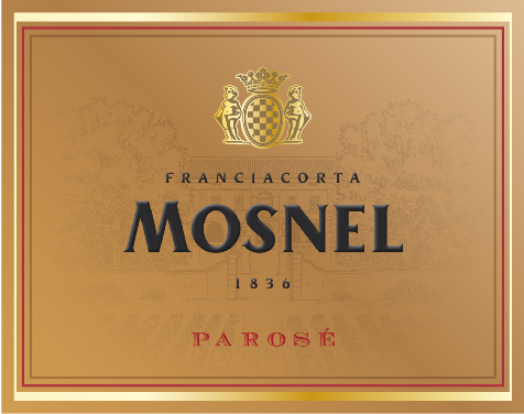 Etichetta del vino Franciacorta Parosé Rosé Pas Dosé 2019